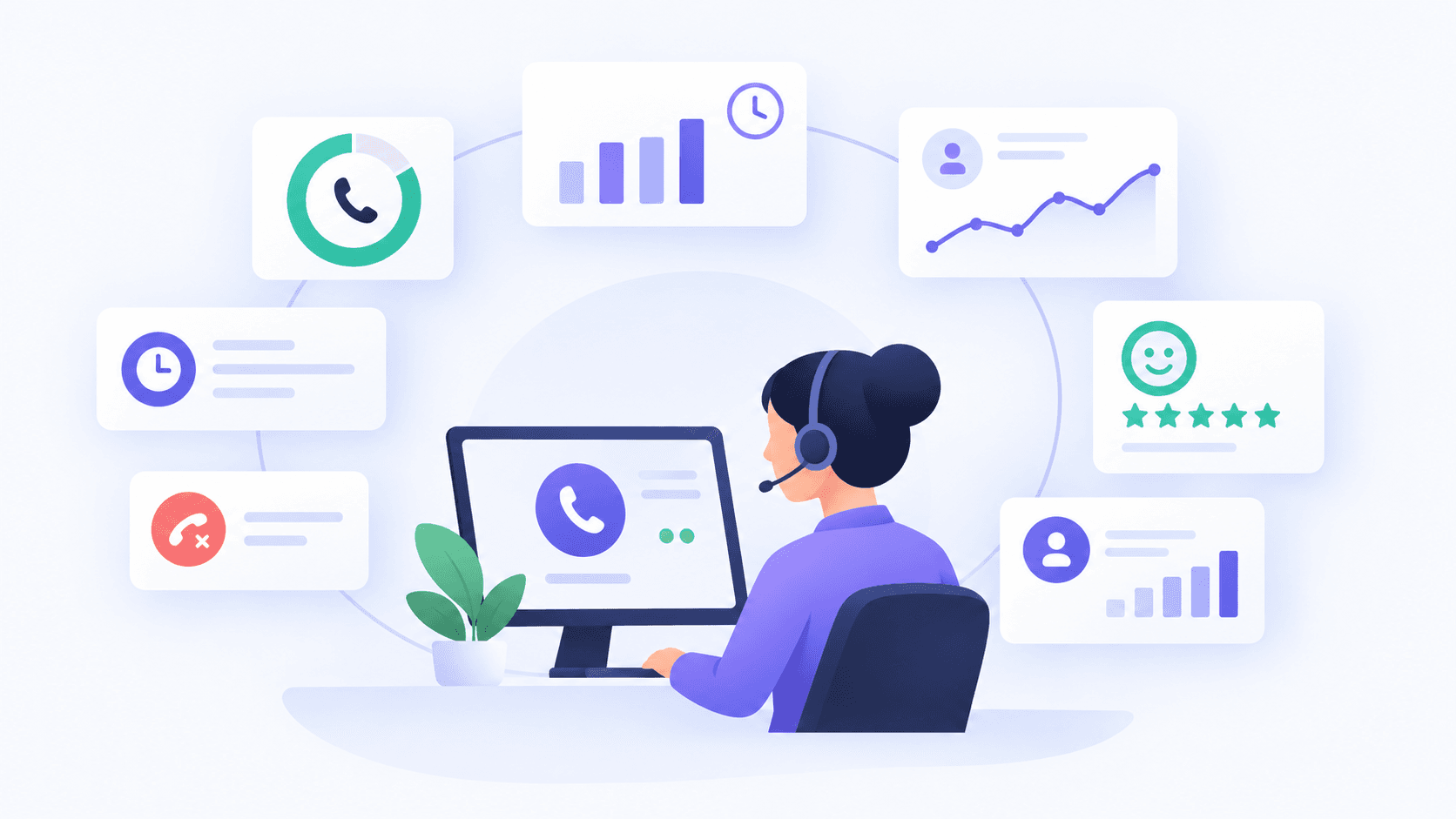 چگونه کیفیت پشتیبانی تلفنی را اندازهگیری کنیم؟ ۷ شاخص مهم مرکز تماس